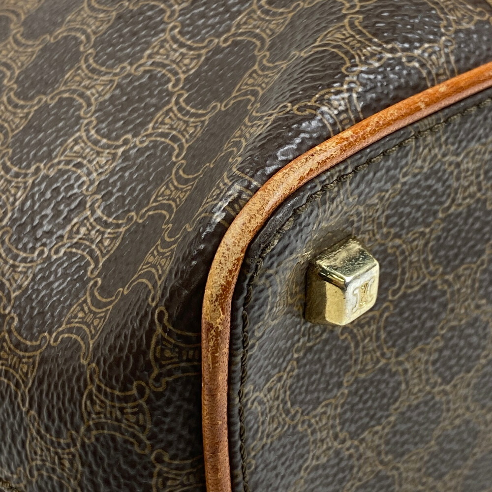 Celine Macadam Pattern All Over Canvas Handbag Br… - image 2